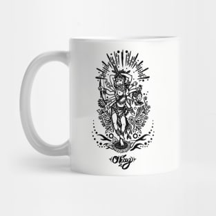 Western Kali - Black Line Mug